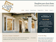 Tablet Screenshot of classicsash.com